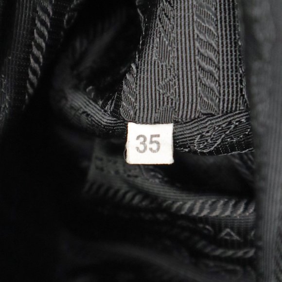 Vintage Prada Mini Backpack Nylon Black - Picture 13 of 13